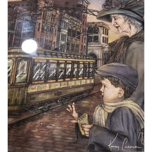 Framed Giclee Print Opening Night at the Hippodrome Signed 6/500 Kenny Cramer - Picture 16 of 16